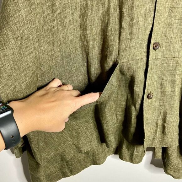 Eskandar linen top - Picture 2 of 10